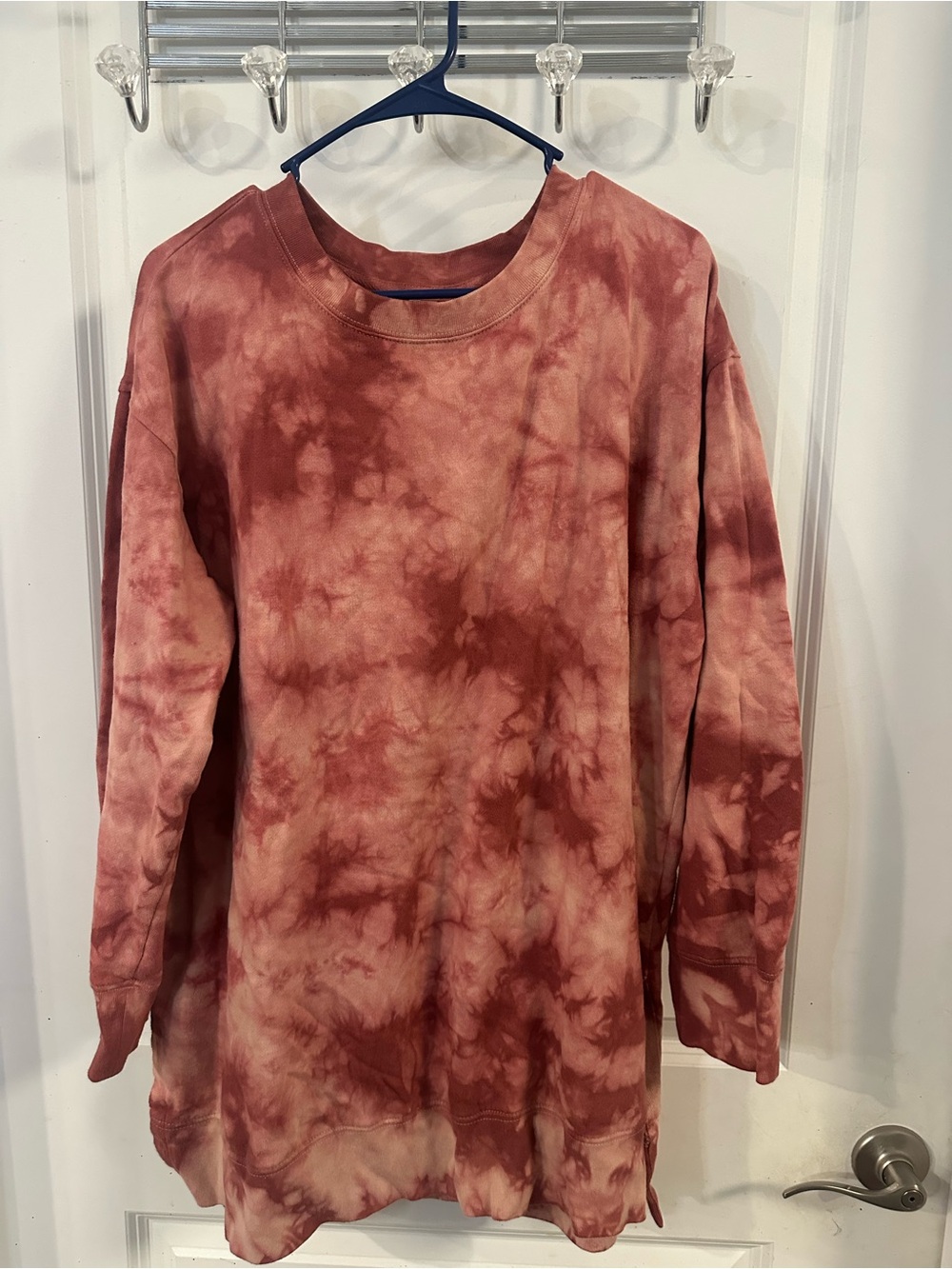 Source Unknown Rust Tie-Dye Sweatshirt